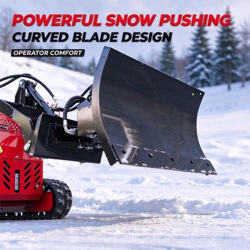 Mini skid steer snow blade - snow,